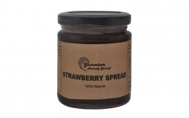 Yummium Strawberry Spread 100% Natural  Glass Jar  225 grams